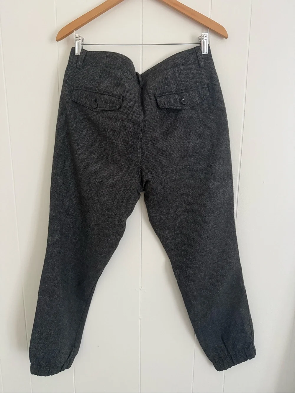 Banana Republic Dark Charcoal Jogger Pants